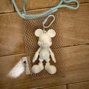 NWOT Baublebar White Mickey Mouse Purse/Backpack charm